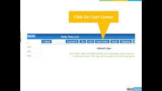 Datamoto - purchase order with budget : cost center