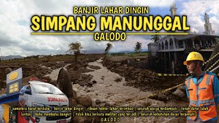 BANJIR BANDANG SUMATERA BARAT‼️Solo Riding Menyaksikan Dahsyatnya Galodo Di Simpang Manunggal [1/4]