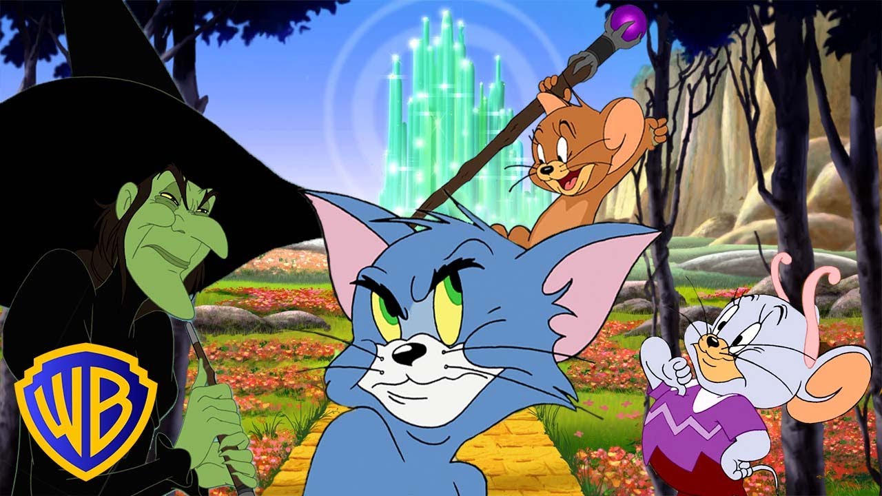 Tom and Jerry are Wicked For Good! 💚🩷 | Tom & Jerry | @wbkids