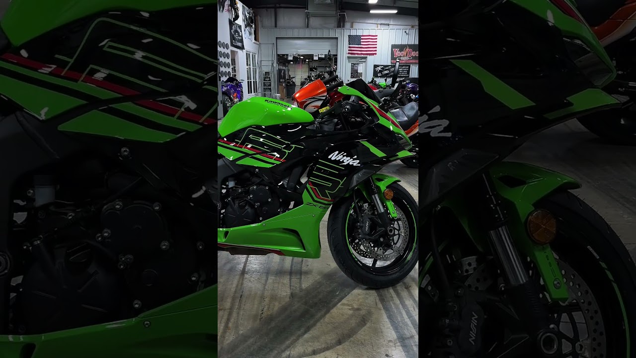 2025 Kawasaki ZX-6R All Things Chrome 615-431-2294! - YouTube