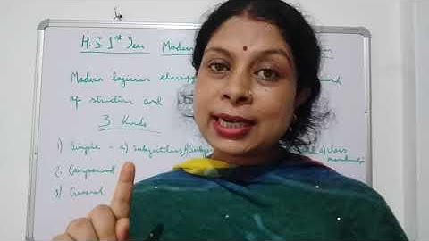 H. S. 1st year, lecture on 37, Modern classification of proposition