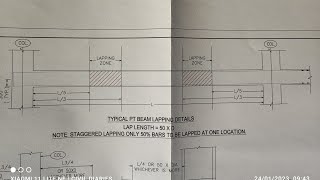 Lapping Zone between two column by L/5 and L/3