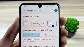 Gmail id ka date of birth kaise change kare | How to change birthday on gmail