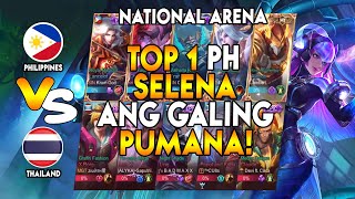 TOP 1 PH SELENA MAPAPA QUIT ML KA SA GALING PUMANA  National Arena