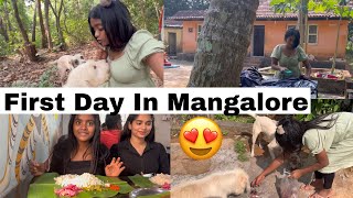 First Day In Mangalore😍Rakshita Tulu Talks #mangalore #tulu #rakshita #udupi #tulunadu #tulus