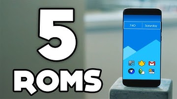 Top 5 BEST Custom ROMs in 2017 ! (Flasholic Special)