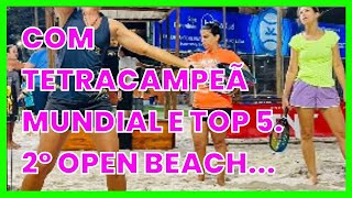 COM TETRACAMPEÃ MUNDIAL E TOP 5. 2º OPEN BEACH TENNIS COMEÇA NESTA 5ª EM RECIFE (PE) screenshot 2