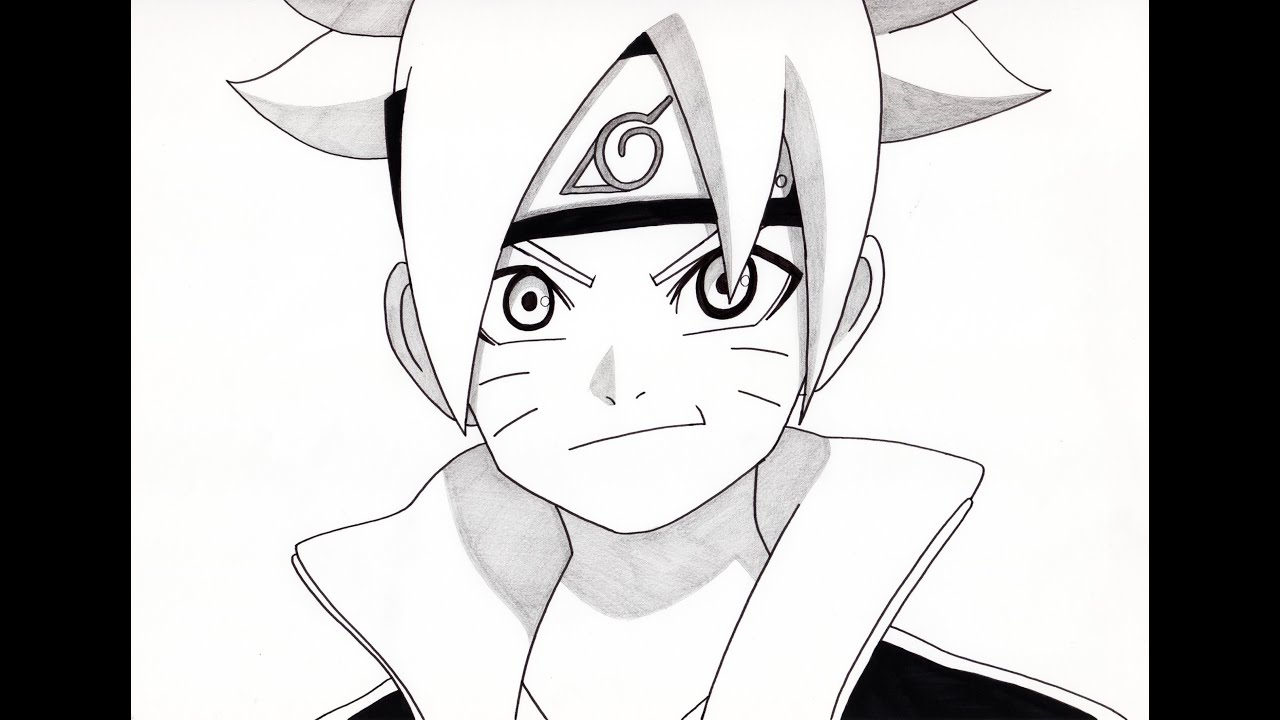 Drawing Boruto うずまきボルト 描いてみた Youtube