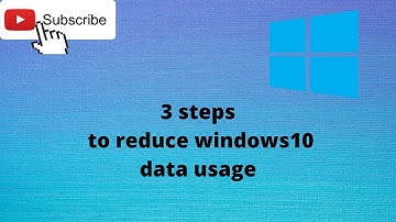 How to Stop Windows 10 from Using so Much Data#windows#data usage
