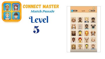 Connect Master Level 5 | Match Puzzle | Visual Logic Puzzle Gameplay 🧠✨