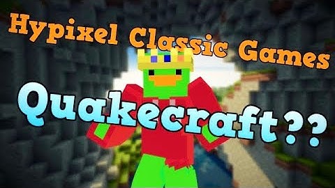 Playing Obscure Mini-Games On Hypixel Part 2 - Quakecraft