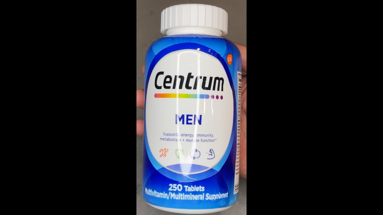 Is Centrum men multivitamin good? YouTube