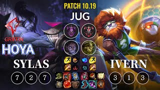 GRF Hoya Sylas vs Ivern Jungle - KR Patch 10.19