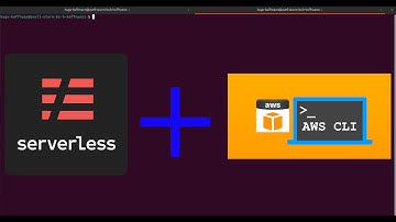 Installing Serverless framework and AWS CLI