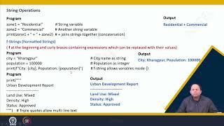 Lecture 17 : Python Part 1 #swayamprabha