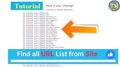 Web Crawler - Get All URLs List from a Website / Domain 