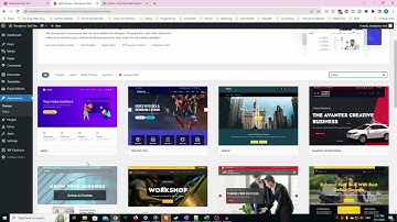 Web Design Course Section 3 Part 4 Installing Astra Template