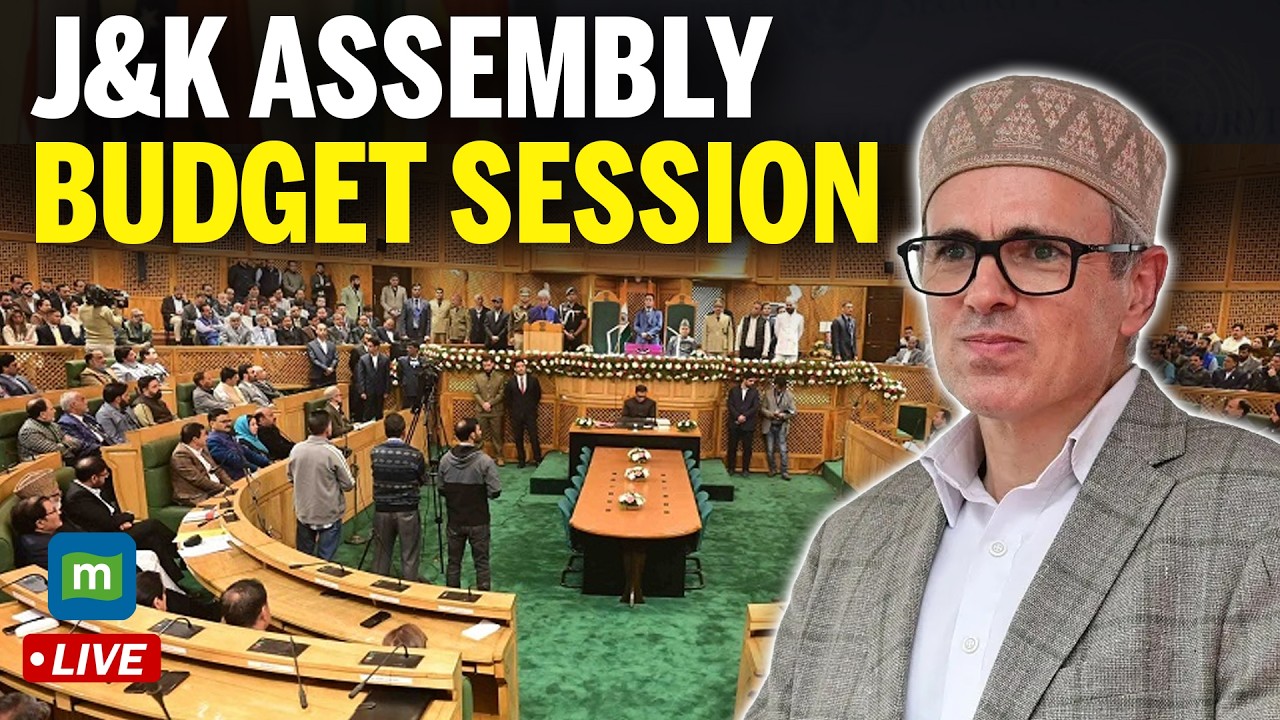 LIVE: J&K Assembly Budget Session | Encroachment Row | BJP vs J&K Govt | Omar Abdullah