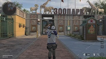 Cross map tomahawk kill on zoo