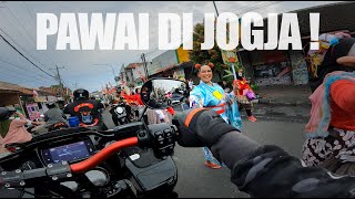 TOURING HARLEY JOGJA - KALIURANG ( KETEMU PAWAI WARGA)