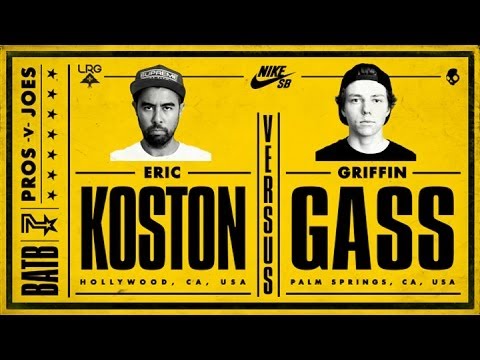 Eric Koston Vs Griffin Gass: BATB7 - Round 2