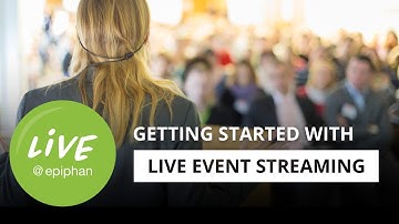 Getting started with live event streaming