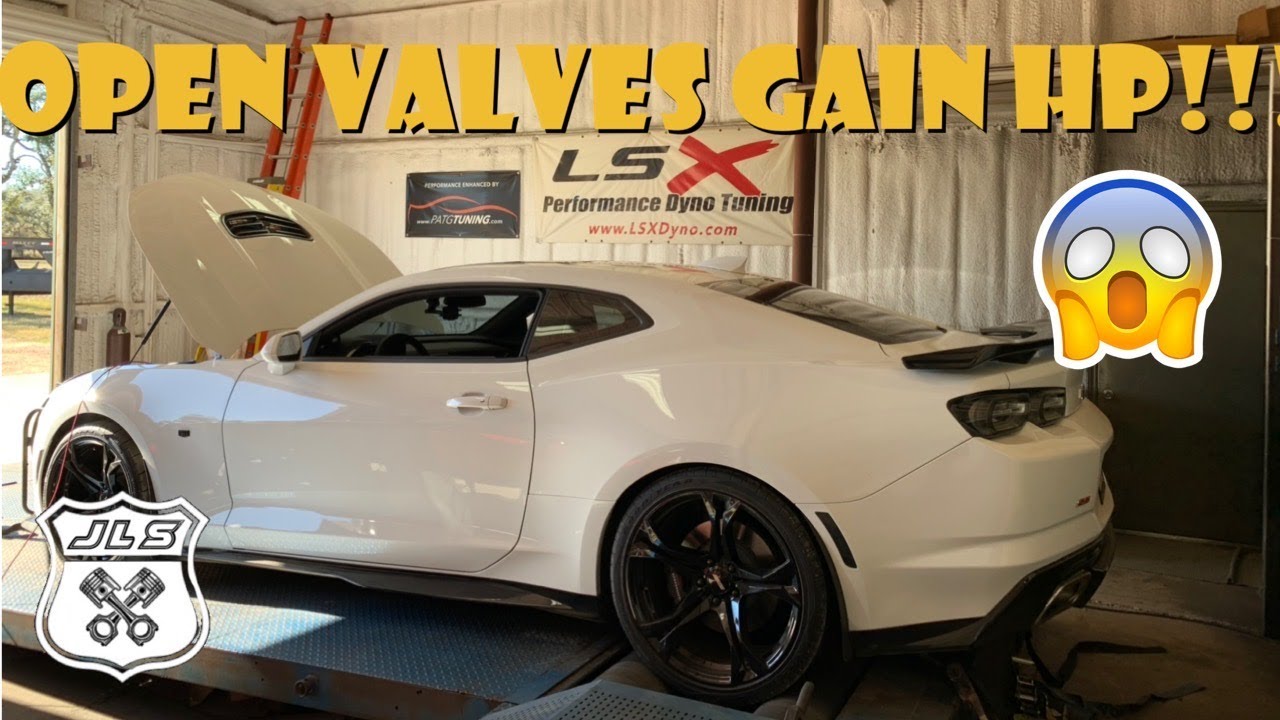 2019 Heads and Cam Camaro Dyno! How Much HP does OPEN NPP valves GAIN