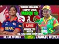 NEPAL WOMEN VS VANUATU WOMEN MATCH 18 | LIVE SCORE AND COMMENTARY | CHALLANGE TROPHY SECOND INNINGS