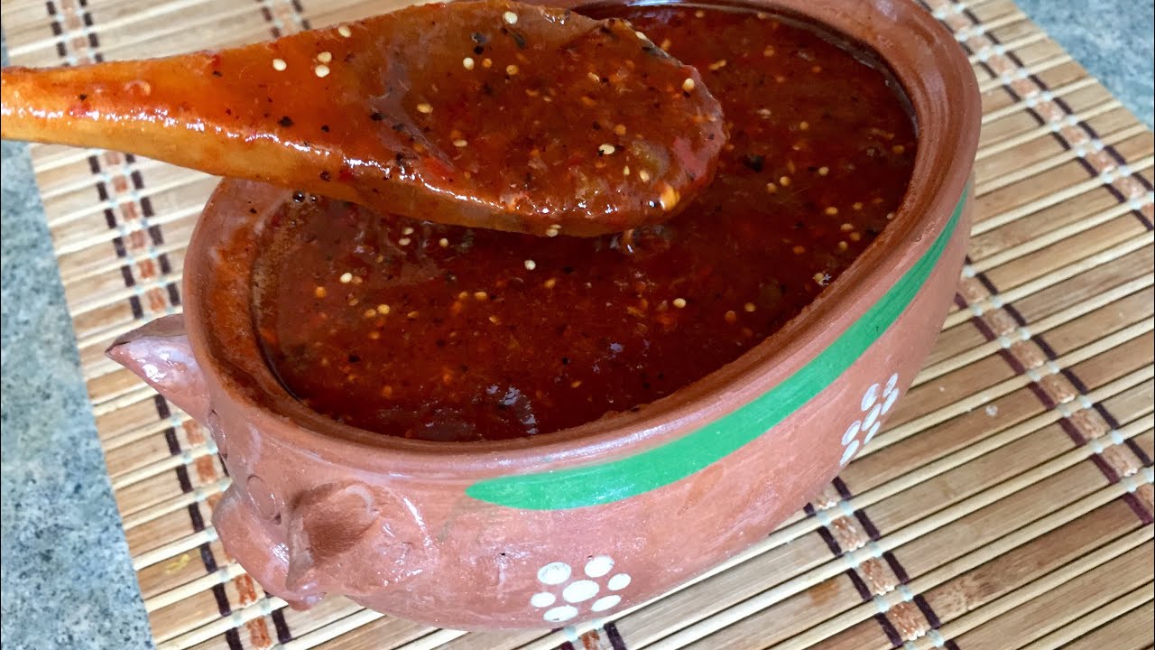 SALSA roja de TOMATE receta de mi ABUELITA. - YouTube