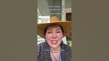 Should the cheater take a polygraph test?