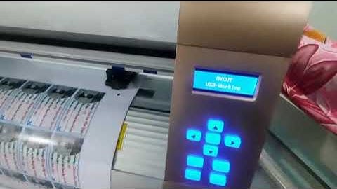 Máy cắt bế Decal với mắt định vị tự động bằng camera cho hình ảnh siêu sắc nét | Sao Hoa Việt