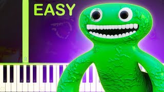 Green Gorilla | GARTEN OF BANBAN 7 - EASY Piano Tutorial