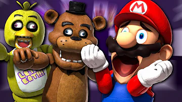 Mario Plays: Five Nights At Freddy's