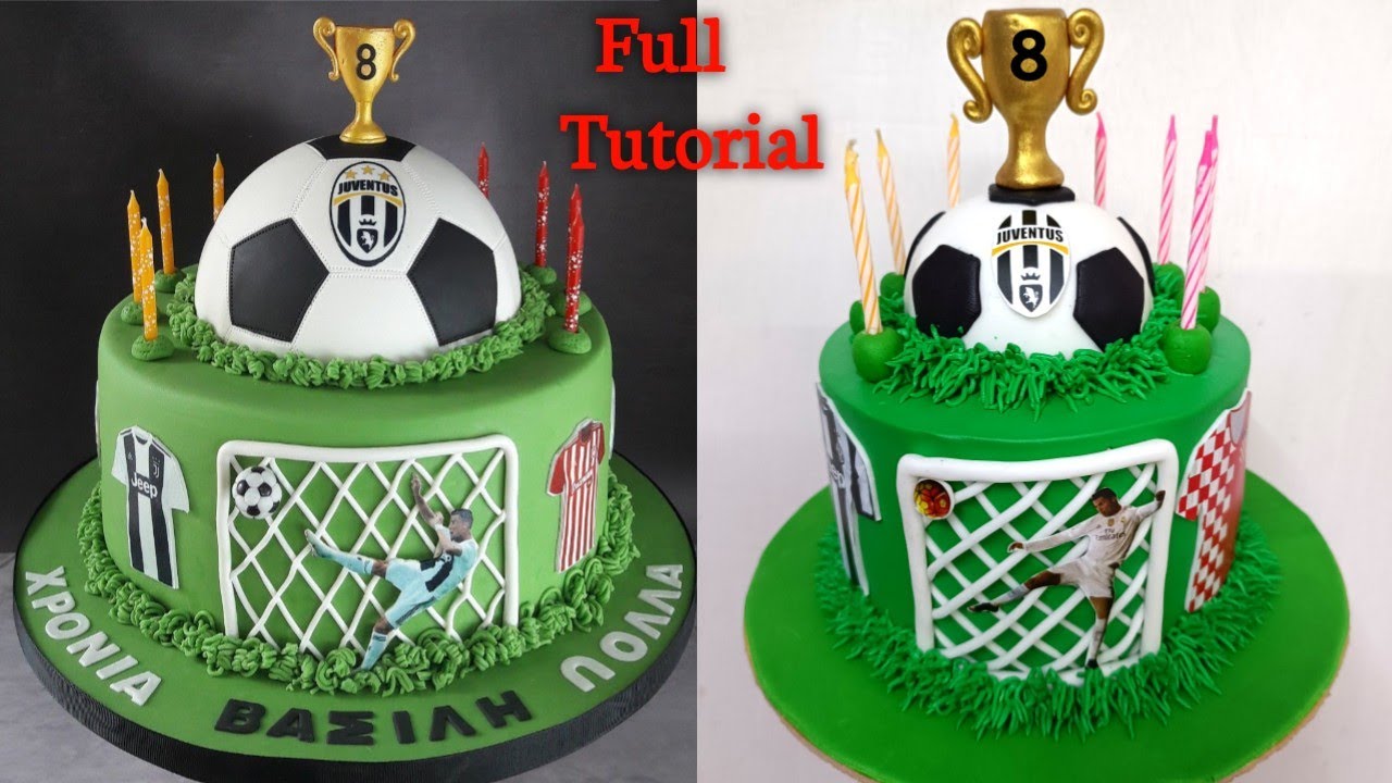 Soccer themed birthday cake starring Ronaldo and Juventus made by  Sweetsbysuzie in Melbourne | Birthday cakes for men, Soccer cake, Football birthday  cake
