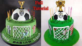 Football Cake For A Young Boy Who Loves Ronaldo And Olympians | Football Theme Cake | Football Cake