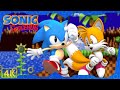 Sonic the Hedgehog 1: Forever ⁴ᴷ Full Playthrough (All Chaos Emeralds, Sonic & Tails gameplay)