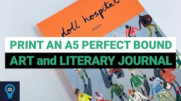 PRINT an A5 PERFECT BOUND ART and LITERARY JOURNAL at EX WHY ZED