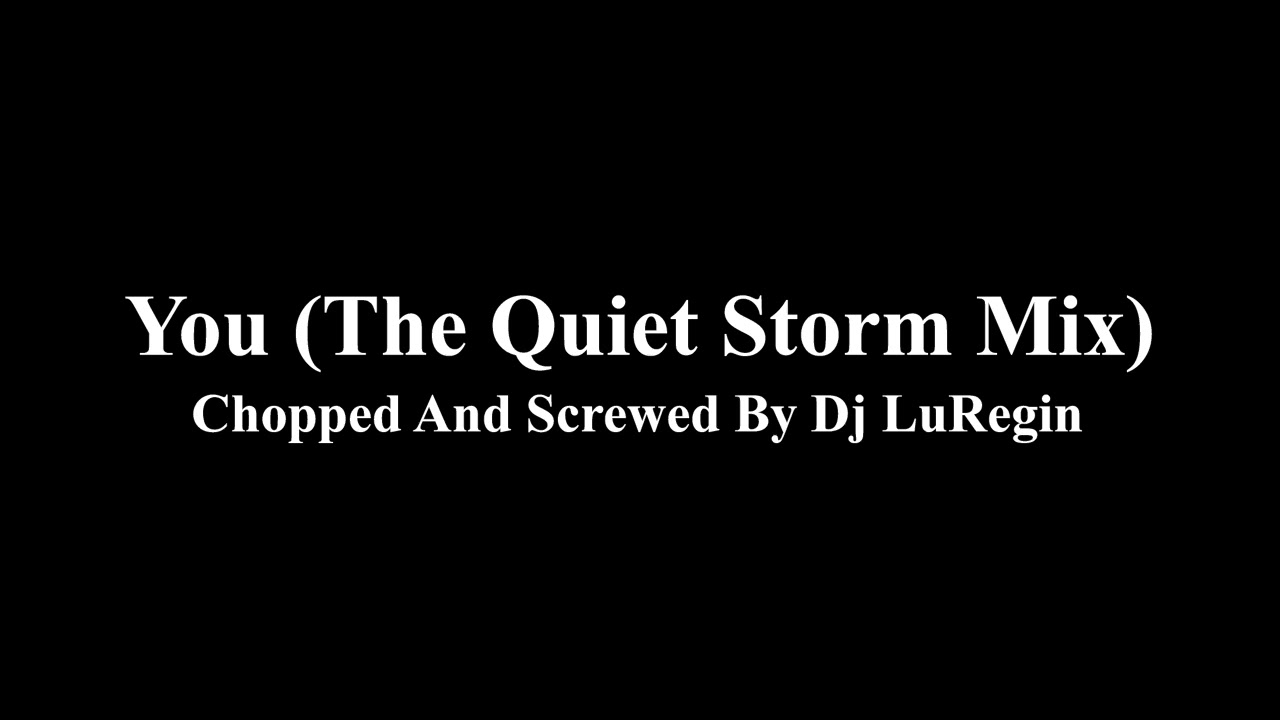 Raheem DeVaughn - You (The Quiet Storm Mix) #new #rnb #choppedandscrewed #dj #love #music