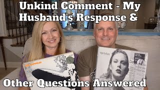 My Husband Responds To That Unkind Comment About Record Collecting/ Q & A