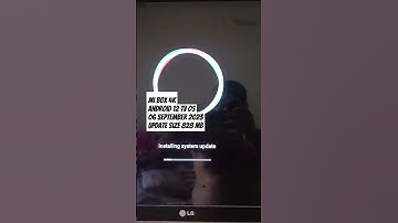 Mi Box 4K - Android 12 TV OS update comes 828 MB