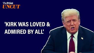 'Great & Legendary': US President Donald Trump pays tribute to Charlie Kirk