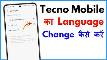 Tecno Mobile Me Language Kaise Change Kare | Tecno Mobile Language Setting