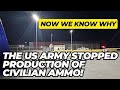 Now we know why the us army stopped production of civilian ammo