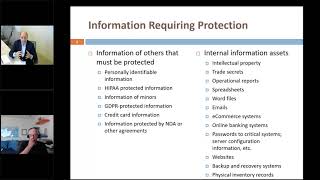 Information Classification and Control