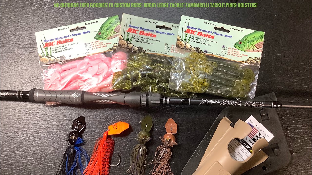 Fdx Custom Rods NH Outdoor Expo Goodies! FX Custom Rods! Rocky Ledge Tackle! Zammarelli ...
