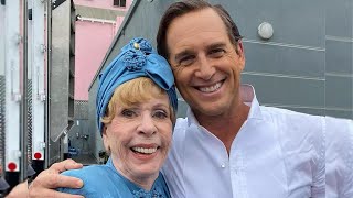 On her 91st birthday, Josh Lucas honors Palm Royale Costar Carol Burnett with a joke about...