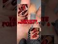 how to create the trendy vampire cat eye nails with polygel🦇🖤 #nails #gelnails #nailtutorial