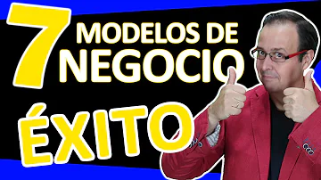 ¿Cuáles son los 7 modelos de negocio?