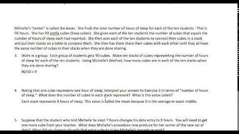 Math 6 Module 6 Lesson 4 Part 1