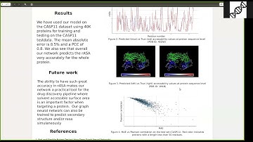 Predicting Protein Relative Solvent... - German Novakovsky - MLCSB - Poster - ISMB/ECCB 2021